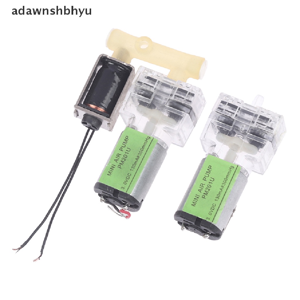 Adawnshbhyu Pompa Angin Mini Pompa Oksigen Elektrik DC 3V Kecil030Motor Air Fish Tank Pump