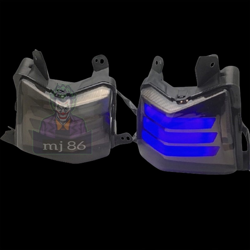 LAMPU SEIN NMAX  LAMALED | LAMPU SEIN NMAX OLD VARIASI | SEN NMAX RUNNING AKAI RACING