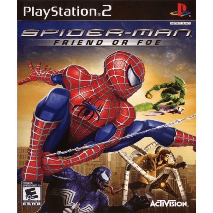 DVD Kaset Game PS2 Spider Man Friend or Foe