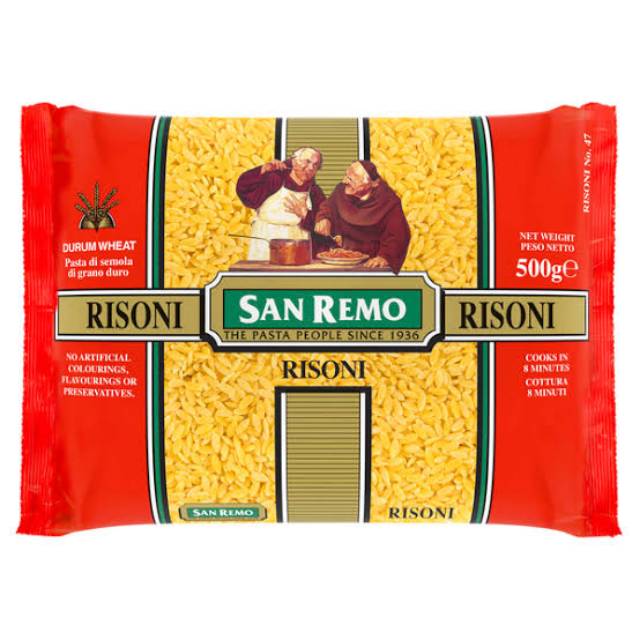 

SANREMO PASTA RISONI 500 GR