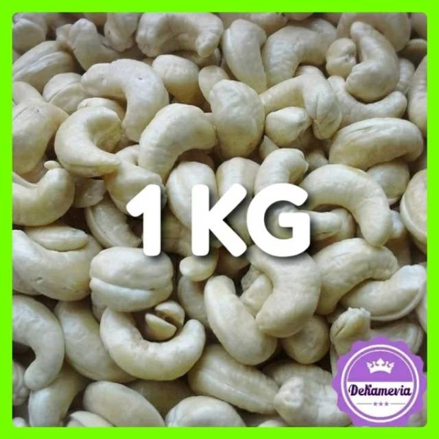 

(SUPER) KACANG METE MENTAH 1 kg an asli Wonogiri