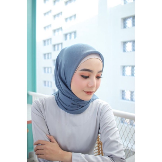 hijab segi empat cornskin warna mauve/cornskin denim/cornskin milo/cornskin army/cornskin nude
