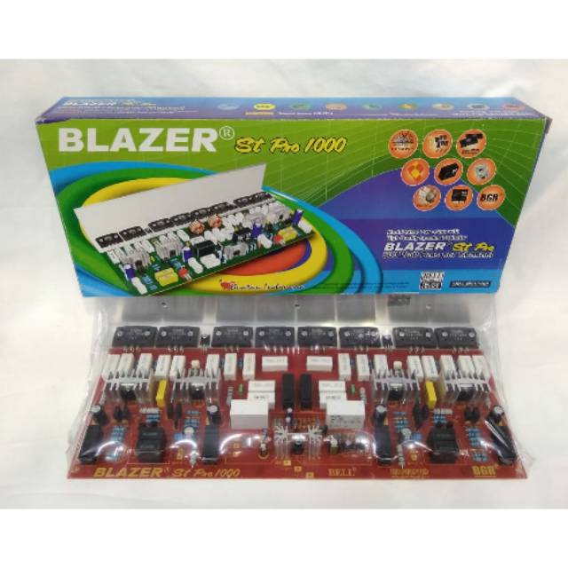 KIT POWER AMPLIFIER BLAZER PRO 1000 WATT STEREO