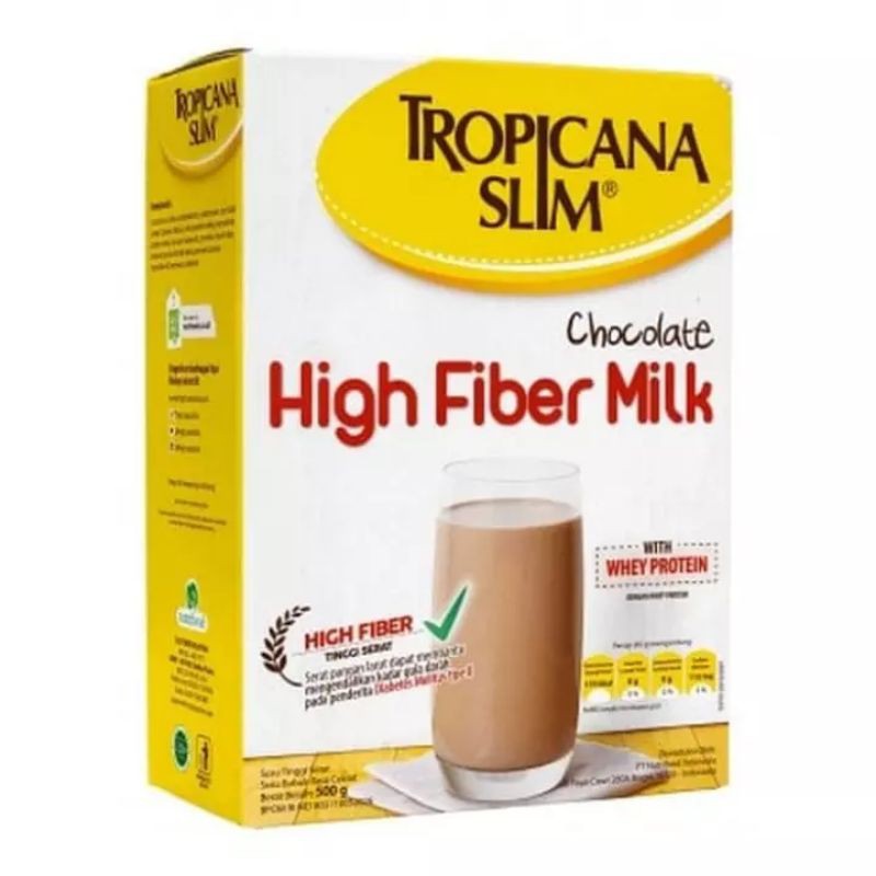 

Tropicana Slim High High Fiber Milk 500 gr