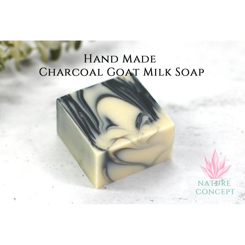 Sabun Cuci Muka Unik Bamboo Charcoal Goat Milk Soap Handmade soap