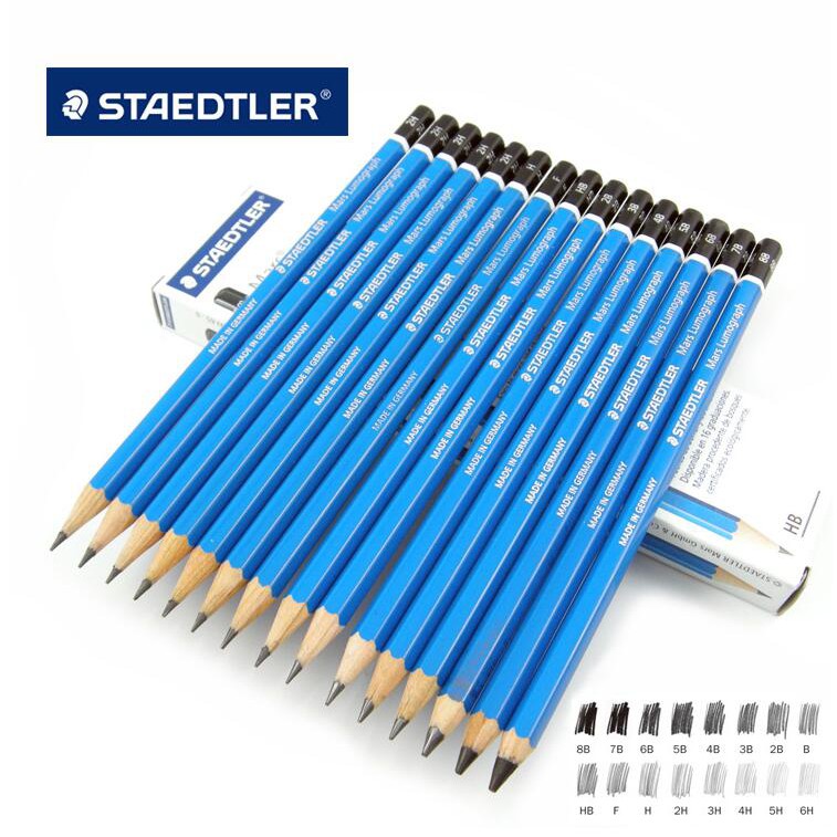 

Pensil Kayu Staedtler Mars Lumograph - Perpcs (Pensil kayu tulis/Pensil sketsa/drawing pencil)