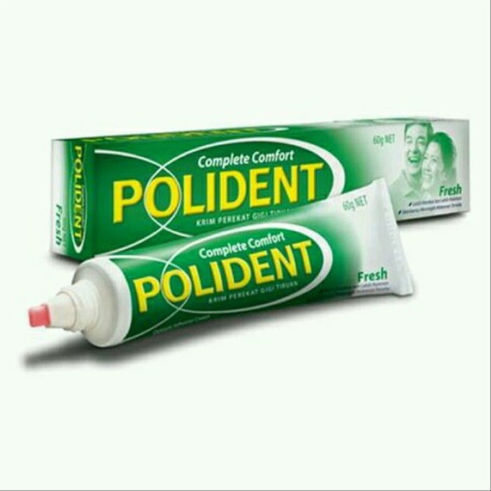 POLIDENT PEREKAT GIGI ADHESIVE COMPLETE COMFORT 60 GRAM TUBE