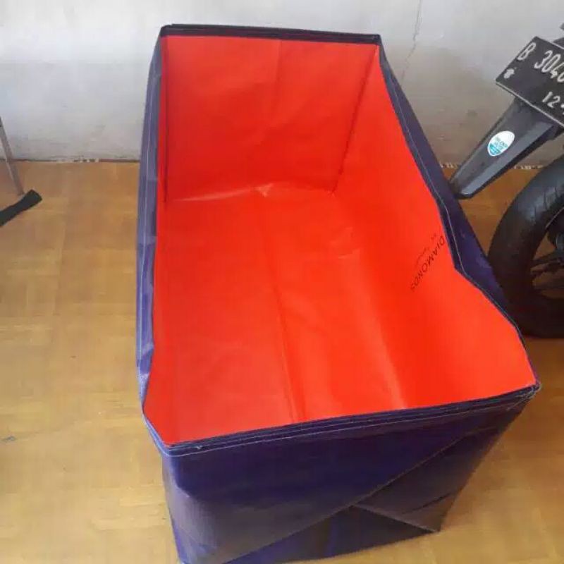 KOLAM TERPAL IKAN 2 x 60 x 60 A12 merek DIAMOND