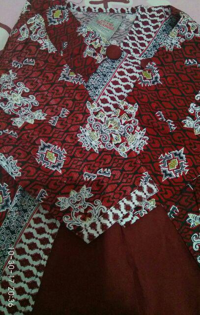 Couple Batik Gene Blouse Dan Kemeja