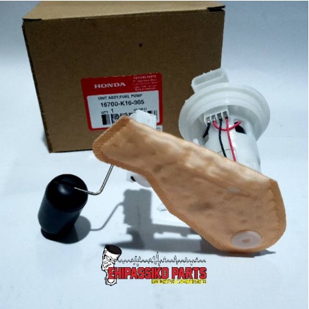 FUEL PUMP FULL PUMP FUEL PUMP POMPA BENSIN HONDA SCOOPY FI BEAT FI K25 VARIO 110 KODE K16 2013-2016 