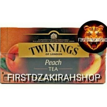 

Twinings peach tea 25x2.5gr