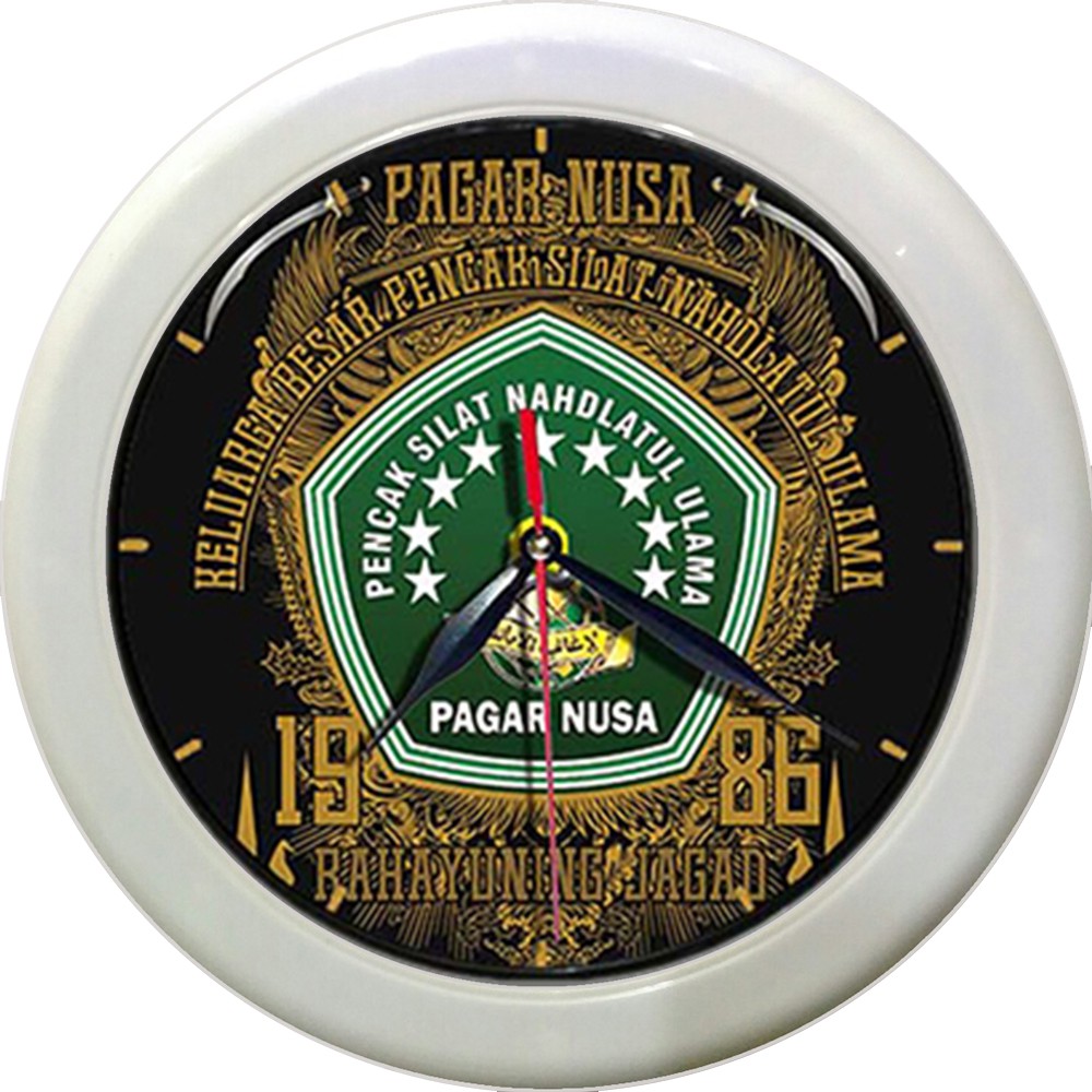 JAM DINDING PAGAR NUSA 14   (DIAMETER 30CM)