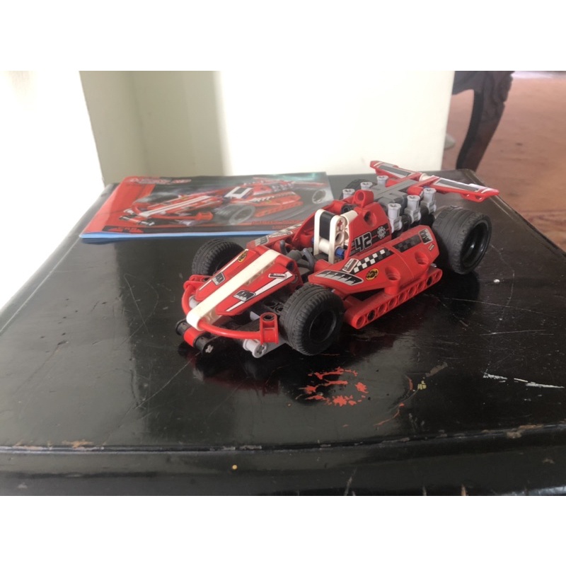 Lego Racing Car Dazzling Red King Steerer 3412