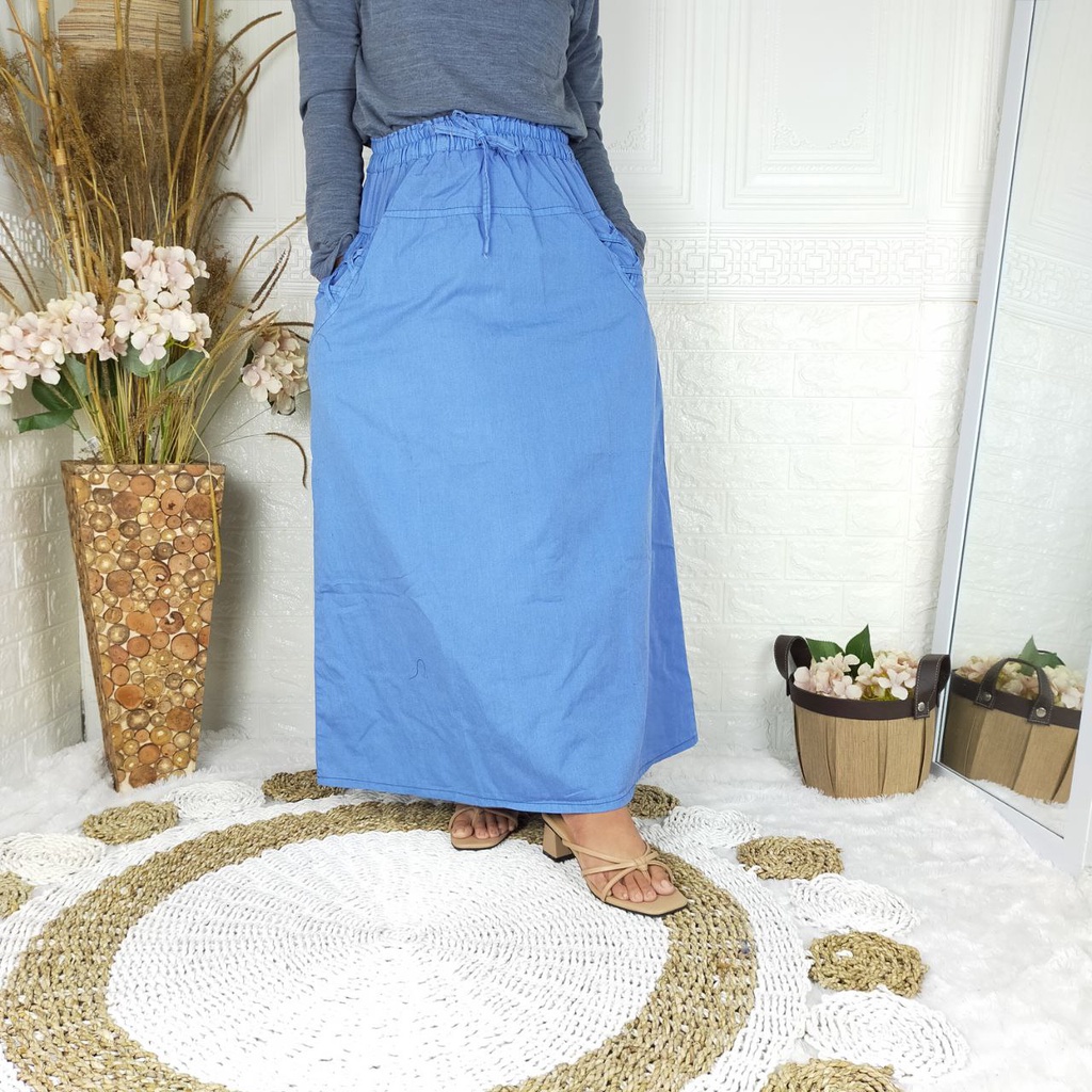 ROK JEANS WASHED MODEL A-LINE
