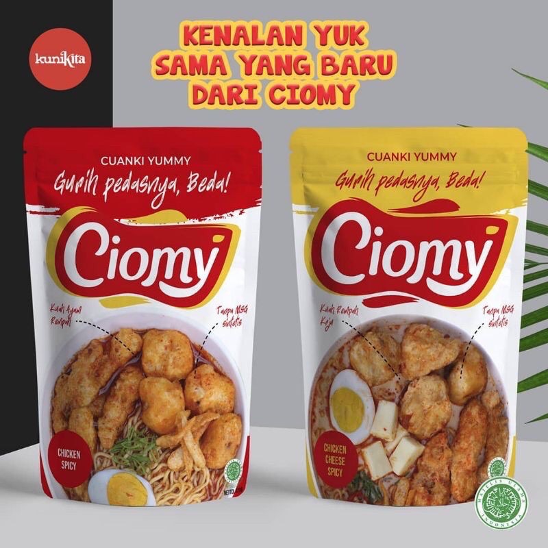 Jual Cuanki Chicken Cheese Spicy Ciomy Non Msg Hallal Shopee Indonesia