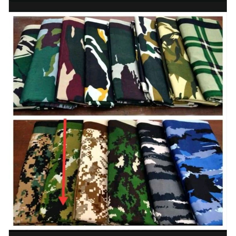 sarung loreng tni
