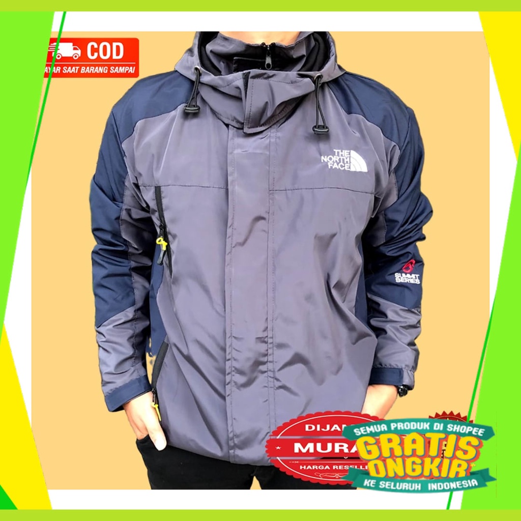 Hitam Putih Biru Orange Hijau Navy Dongker Polos moccha coklat / (BISA COD) Jaket Summit Jaket Munca
