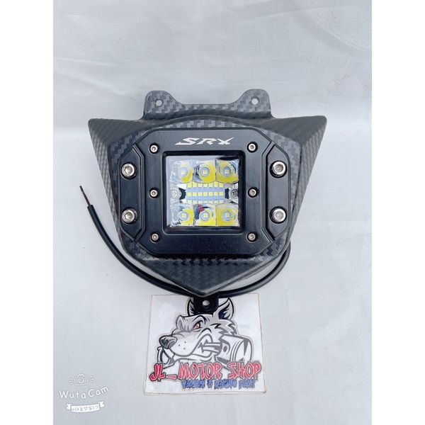 Lampu Tembak - Lampu Reflektor LED CRF KLX D-Tracker 150 CRF150 L - WR 155 WR155 Model Carbon Terang