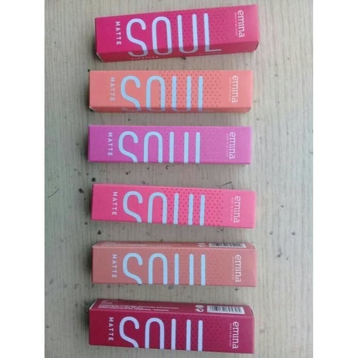 Emina Lipstik Soul Matte /Lipstik matte emina Original