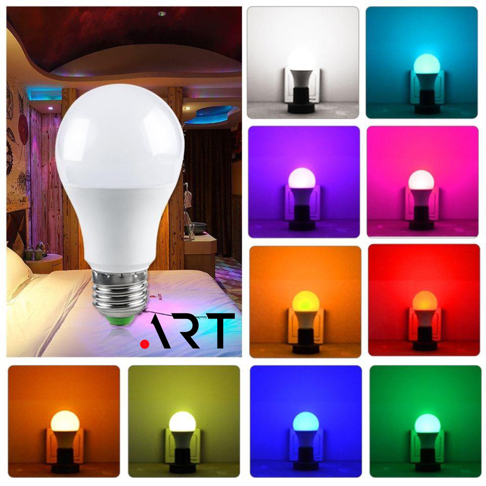 Jual LAMPU LED WARNA WARNI RGB BERUBAH WARNA REMOTE CONTOL / LAMPU