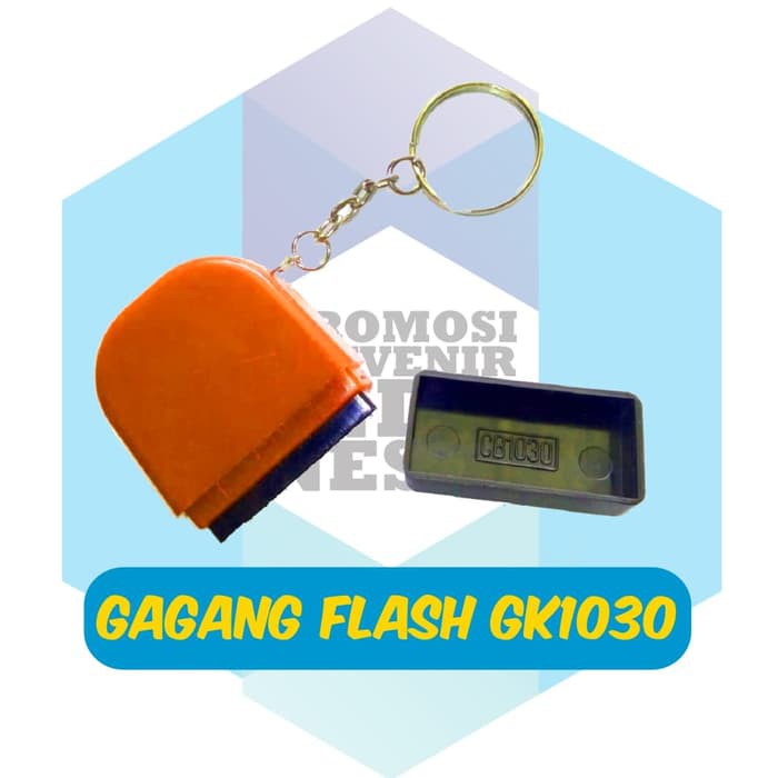 

Gagang stempel flash gantungan kunci 10 x 30 mm