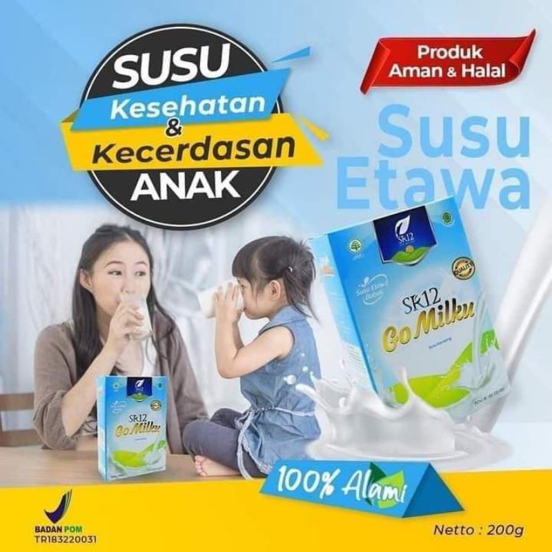 

Gomilku SR12 600 gram susu kambing susu daun kelor susu etawa