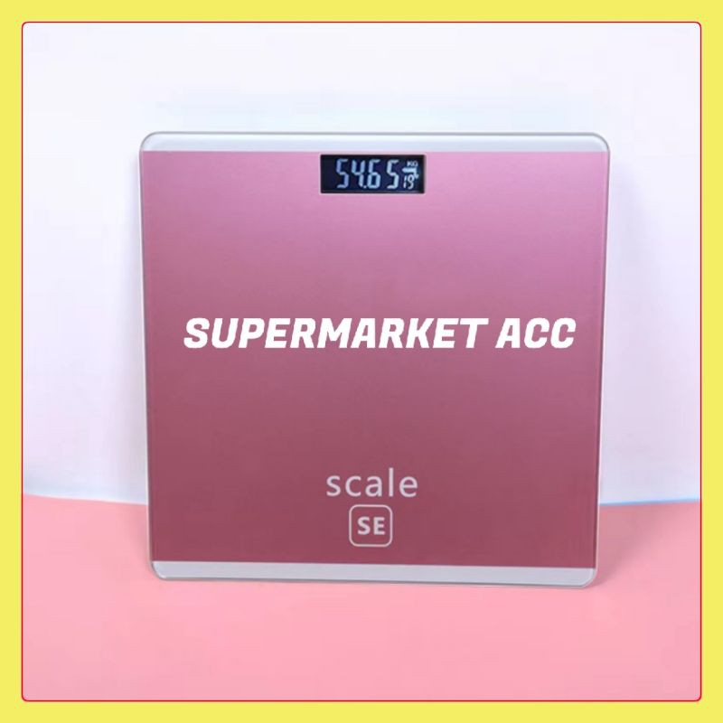 Timbangan Badan Indikator Digital Scale SE Kaca Scale