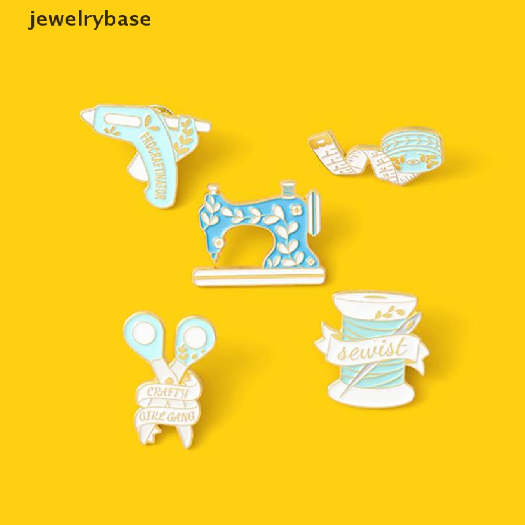 1 Pc Bros Pin Desain Kartun Mesin Jahit Untuk Hadiah
