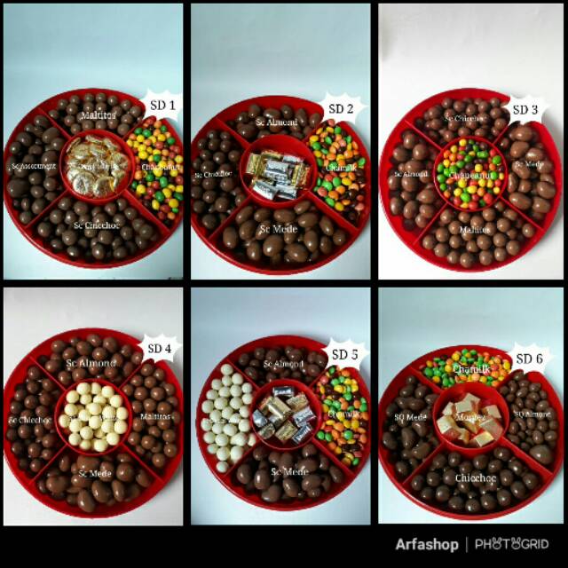 

PARSEL COKLAT DELFI & SCANDIA TOPLES MERAH BUNDAR SEKAT MIX 5 VARIAN RASA PARSEL COKELAT KUE LEBARAN