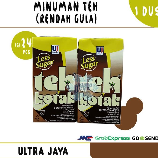 

[ COD ] Teh Kotak Jasmine Less Sugar 300ml (1 Dus = 24 Pcs) TERBATAS Kode 1358