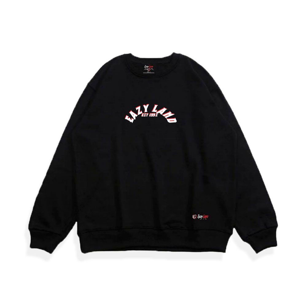 Sweater Crewneck NEW EAZY LAND SABLON PRIA WANITA Original Premium Distro [Bisa Cod]