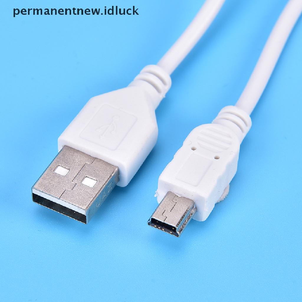 (luckypermanentnew) Kabel Data / Charger MINI USB Tipe A Ke 5 Pin B Panjang 1m