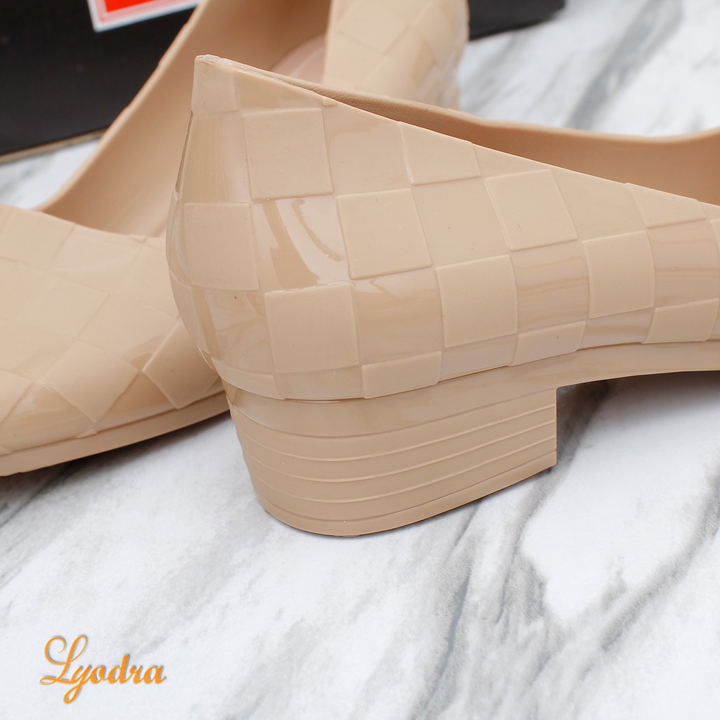 Yodra / Lyodra Fionan Wedges Jelly Shoes Import LDR303 Real Pict