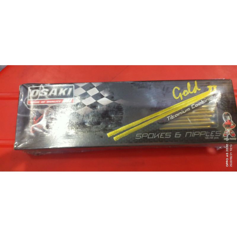 OSAKI RUJI JARI JARI GOLD  89 120 157 159 164 172 PNP VELG RIM