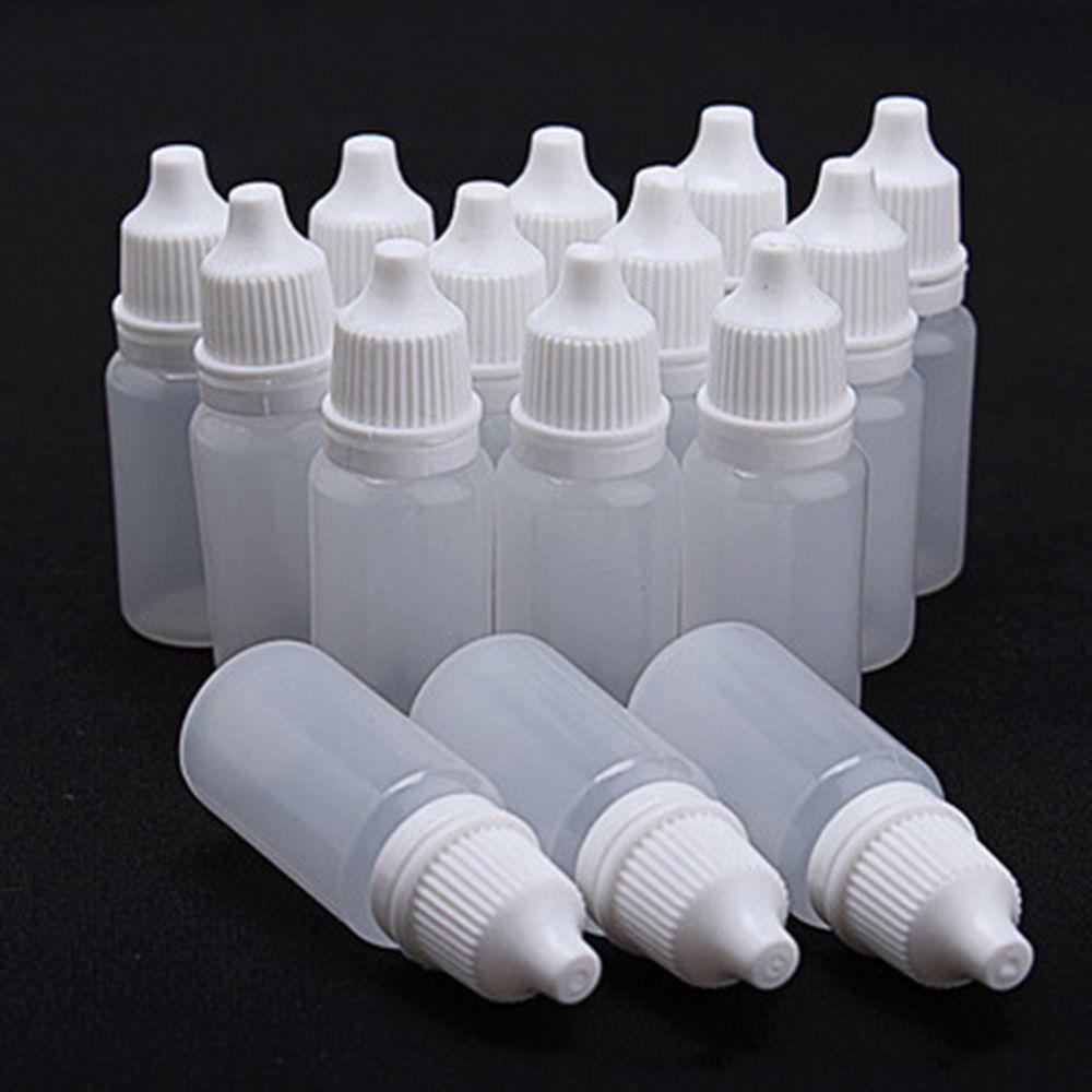 Suyo 1/5pcs 5/10 /15 /20 /50/100ml Botol Pencet Scrapbooking Tetes Mata Cairan Sample Kertas Quilling
