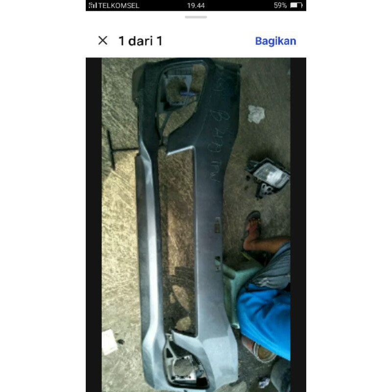 bemper depan suzuki ertiga facelife gl dan gx original 2016-2017