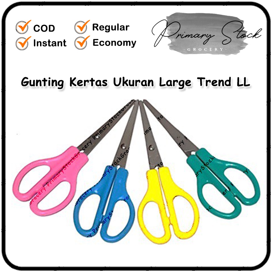 

Gunting Besar Stainles Murah Gunting Kertas Sekolah Pemotong Kertas Stainless Trend LL