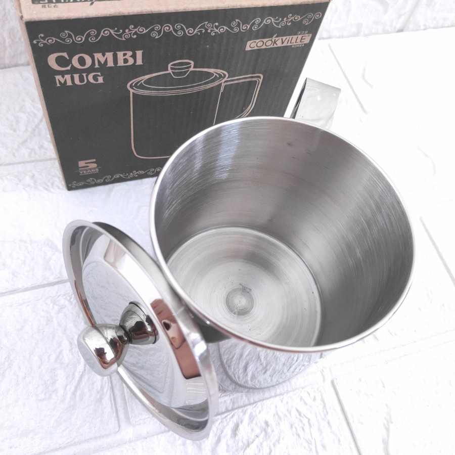 Mug Cookville Korea 9cm stainless steel