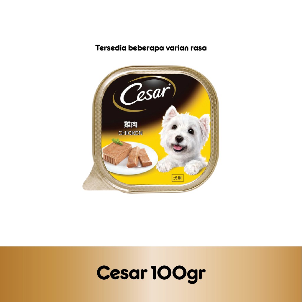 CESAR® Makanan Anjing Basah 100g - Isi 1