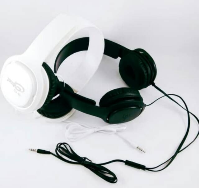 Headset Bando Pro DJ-01 Super Extra Bass Handsfree kabel Original