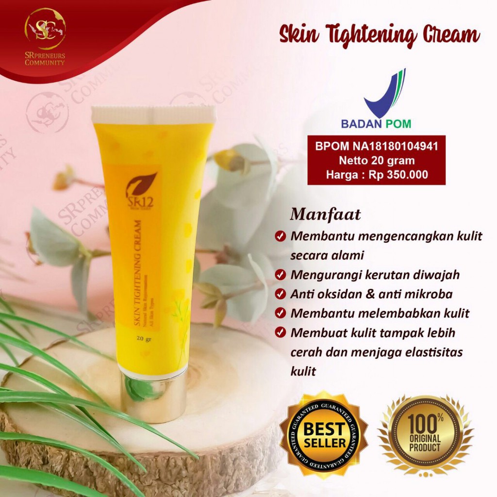 

SKIN TIGHTENING CREAM SR12 HERBAL SKINCARE
