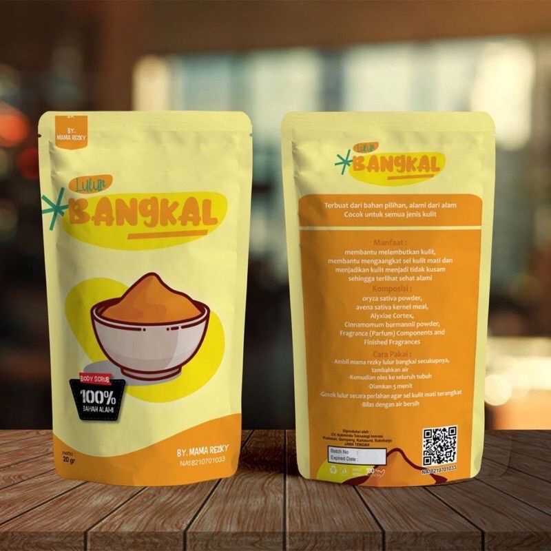 10gr || LULUR REMPAH KAYU BANGKAL READY