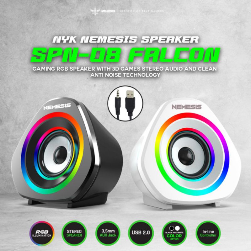 Speaker NYK Nemesis RGB SPN-08 FALCON original