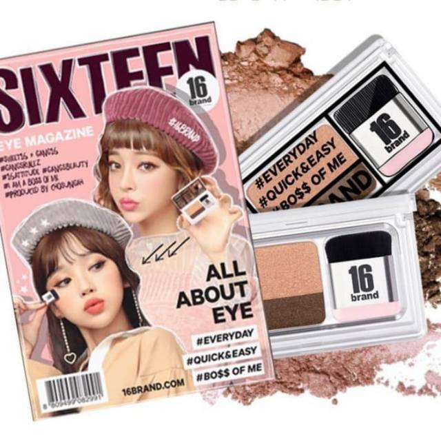 SIXTEEN EYEBROW MEGAZINE 16 BRAND EVERDAY