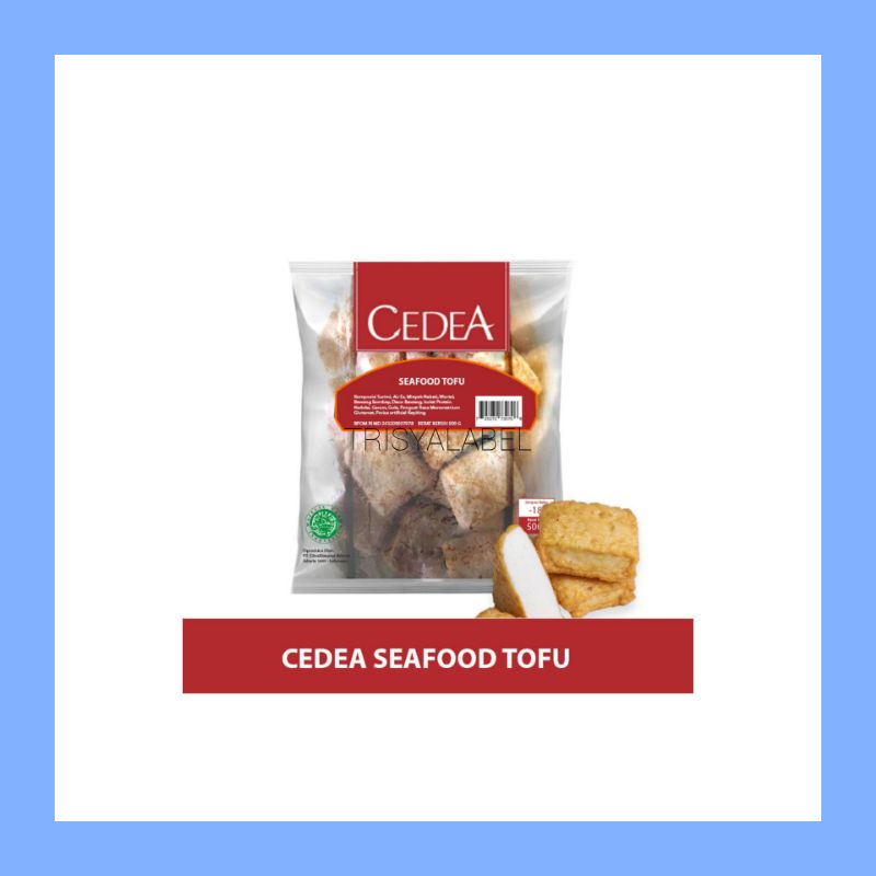 

500gr Tofu Seafood Cedea | Frozen Food | TRISYALABEL