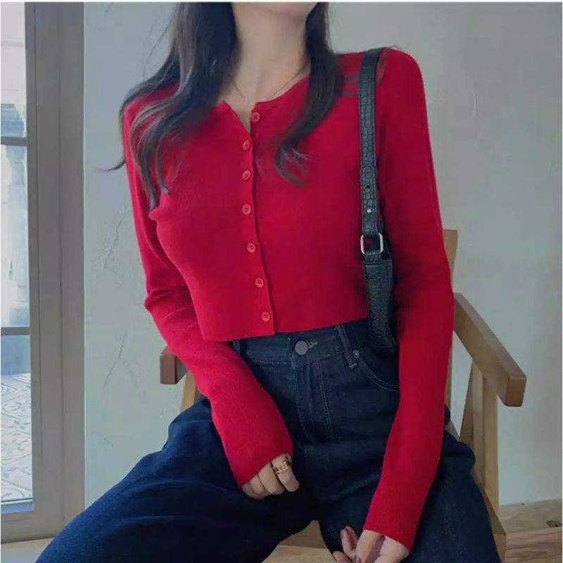 Bailey Cardi Rajut | Crop Angel Crop TOP | Ada Harga Ada Kualitas-5