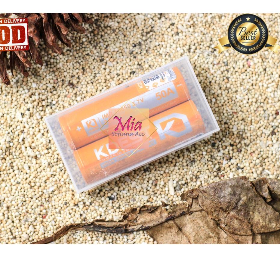 Original BATRE BATERAI VAPOOR KDEST type 18650 - 2400Mah - 50A Best mode new