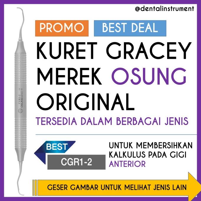 Gracey Curettes / Kuret Gracey Merek Osung Dalam Berbagai Tipe Termurah