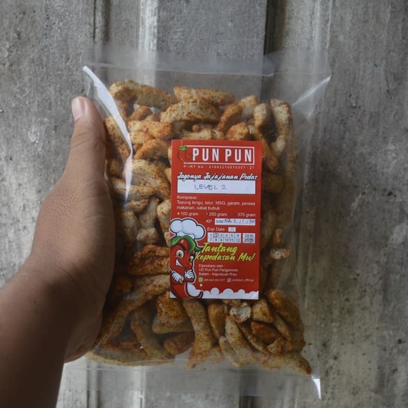 

Basreng Super Pedas ukuran 250gr