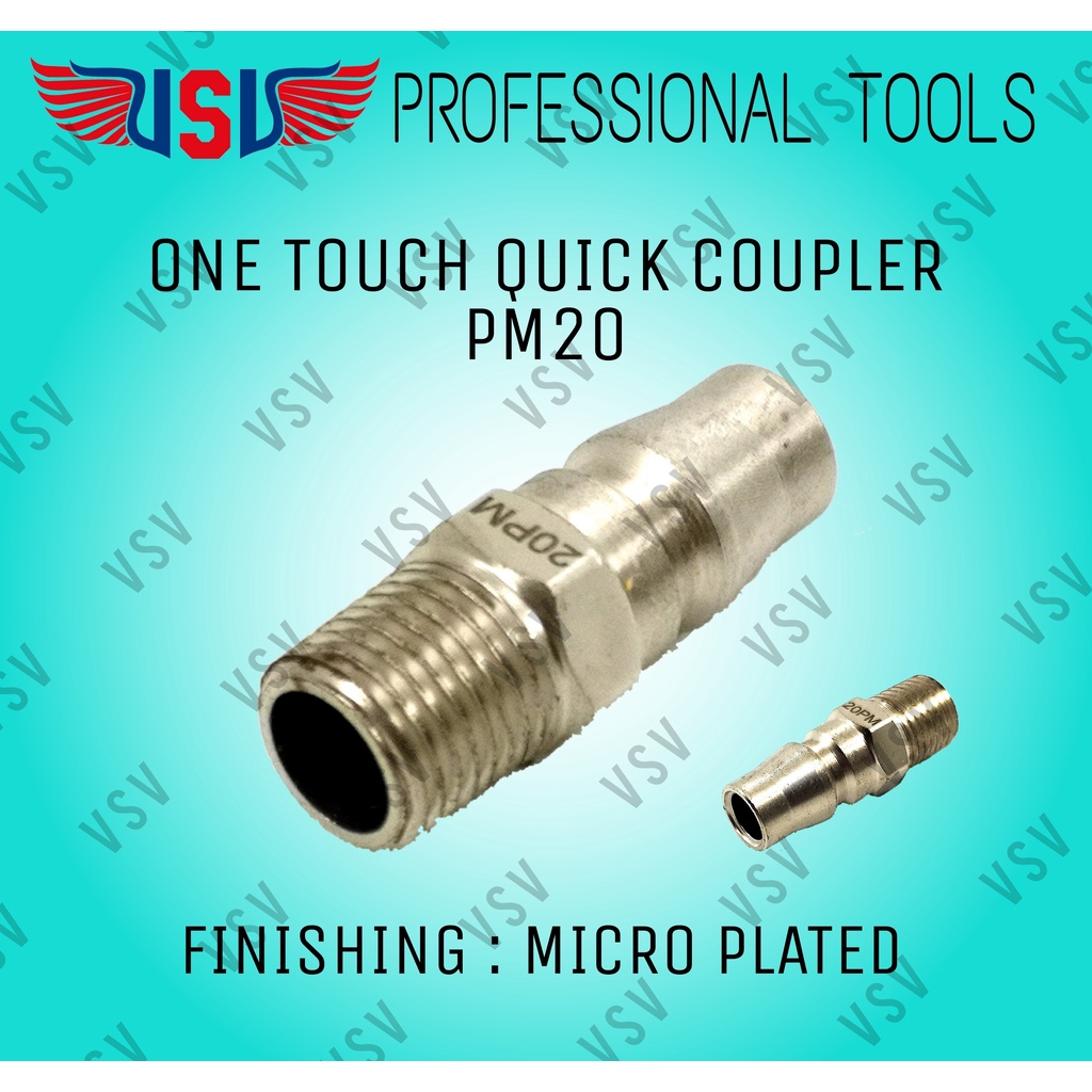 VSV Quick coupler / One touch coupler PM20